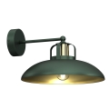 Zidna svjetiljka FELIX 1xE27/60W/230V zelena