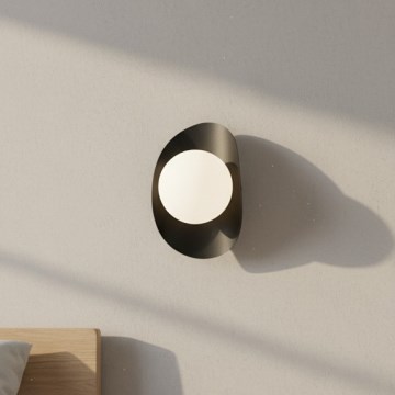 Zidna svjetiljka FIERO 1xG9/8W/230V crna