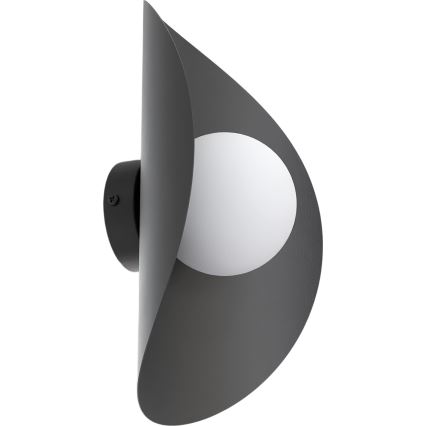 Zidna svjetiljka FIERO 1xG9/8W/230V crna