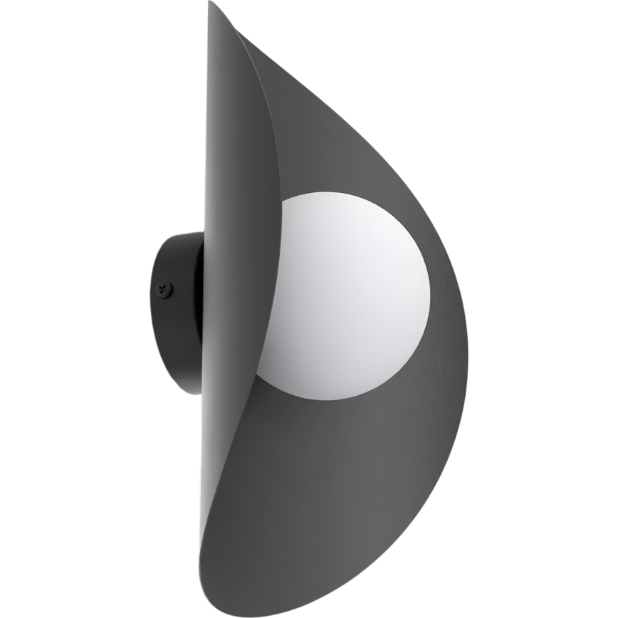 Zidna svjetiljka FIERO 1xG9/8W/230V crna