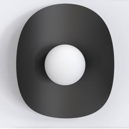 Zidna svjetiljka FIERO 1xG9/8W/230V crna