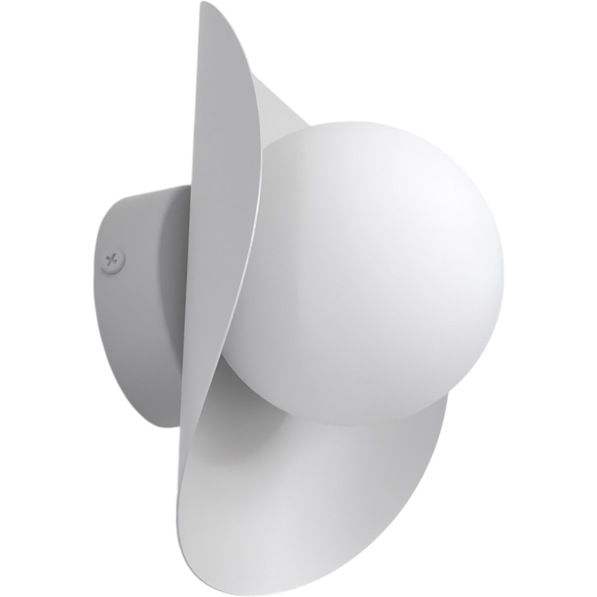 Zidna svjetiljka FIERO 1xG9/8W/230V siva