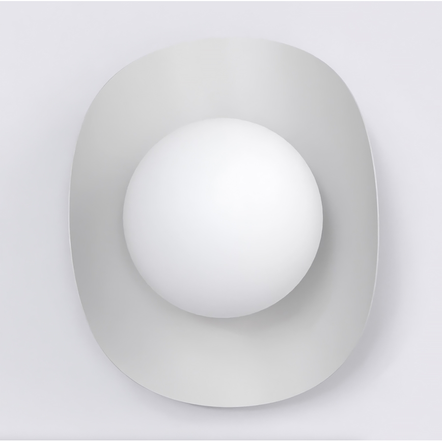 Zidna svjetiljka FIERO 1xG9/8W/230V siva