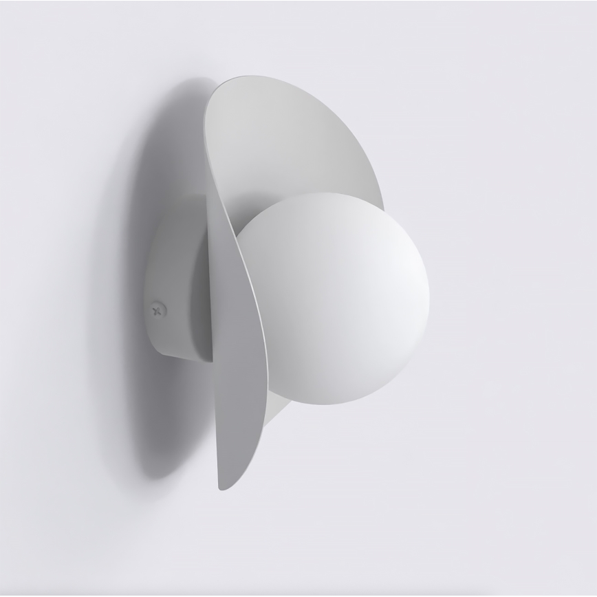 Zidna svjetiljka FIERO 1xG9/8W/230V siva