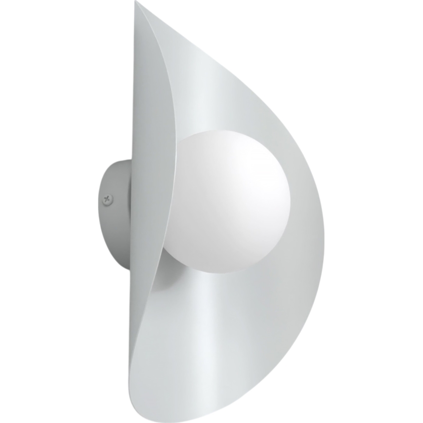 Zidna svjetiljka FIERO 1xG9/8W/230V siva