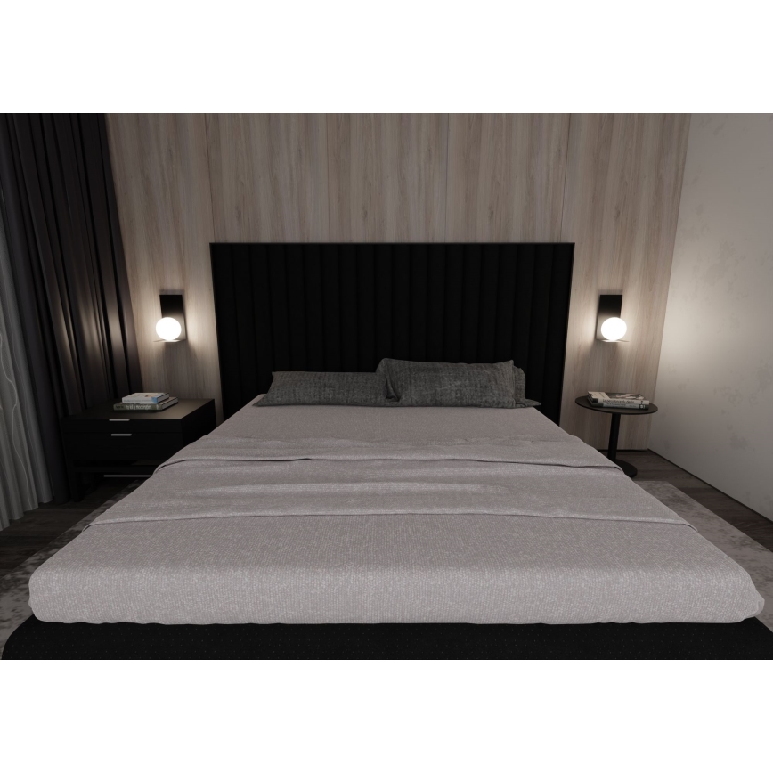 Zidna svjetiljka FORM 1xE14/10W/230V crna