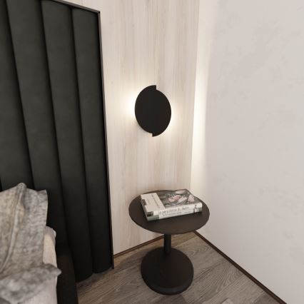 Zidna svjetiljka FORM 1xG9/8W/230V crna