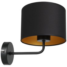 Zidna svjetiljka FRODI 1xE27/60W/230V crna
