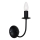 Zidna svjetiljka GLOBE 1 1xE14/60W crna