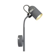 Zidna svjetiljka GRAY 1xE14/40W/230V
