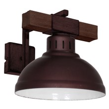 Zidna svjetiljka HAKON 1xE27/60W/230V tamna