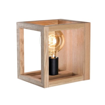 Zidna svjetiljka KAGO 1xE27/40W/230V hrast