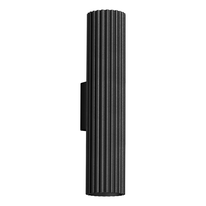 Zidna svjetiljka KARBON 2xGU10/10W/230V crna