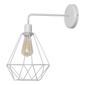Zidna svjetiljka KARO 1xE27/15W/230V bijela