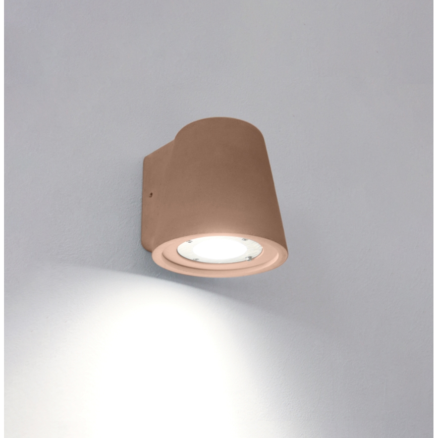 Zidna svjetiljka KIARA 1xGU10/10W/230V smeđa