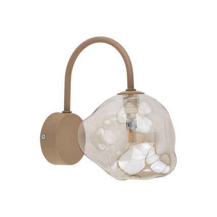 Zidna svjetiljka LAVA 1xG9/8W/230V bež/dimljena
