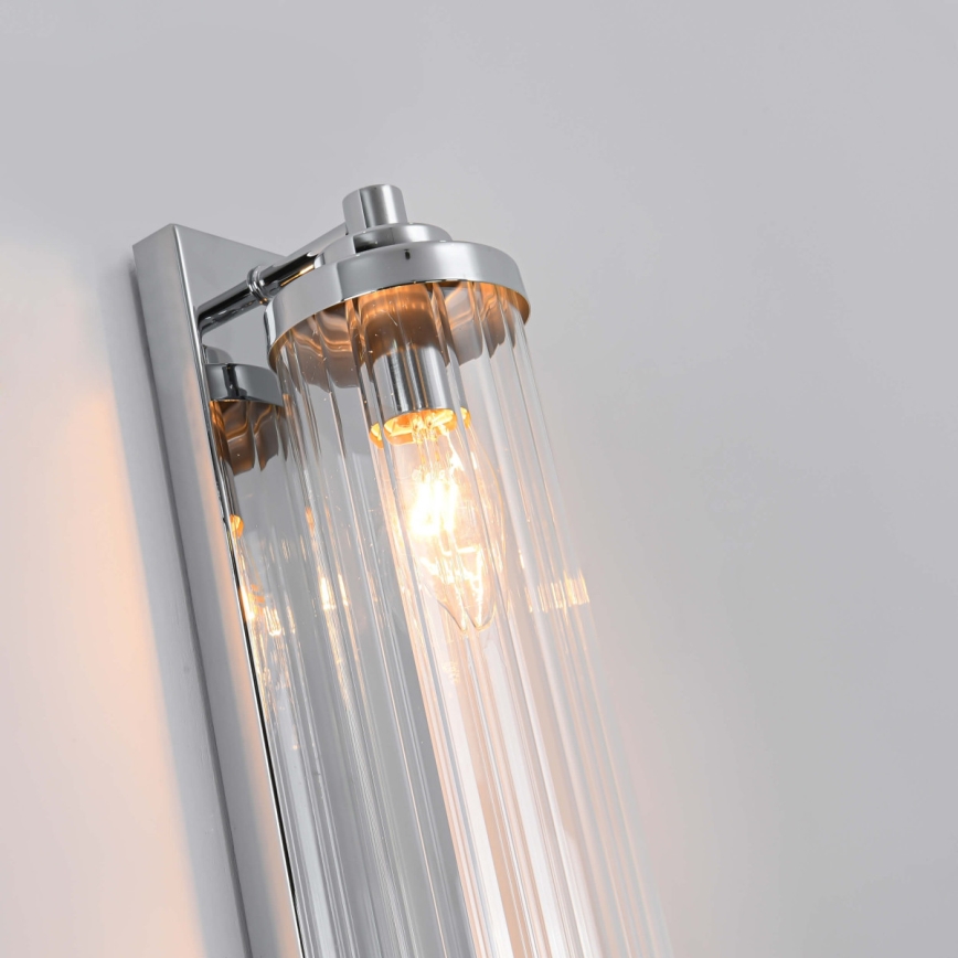 Zidna svjetiljka LORENZO 2xE14/40W/230V polirani krom