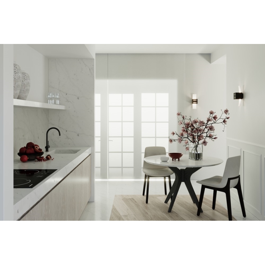 Zidna svjetiljka LORETO 1xG9/40W/230V crna