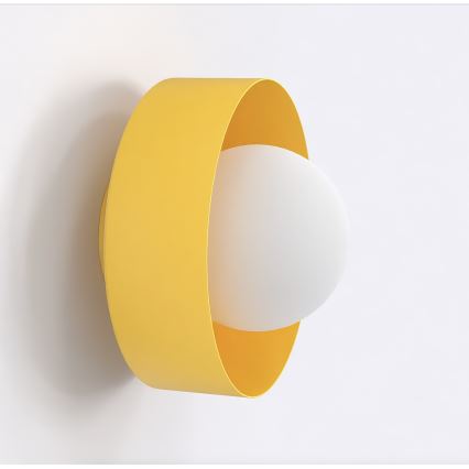 Zidna svjetiljka LULU 1xG9/8W/230V narančasta