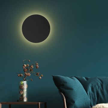 Zidna svjetiljka LUNA 4xG9/8W/230V pr. 40 cm crna
