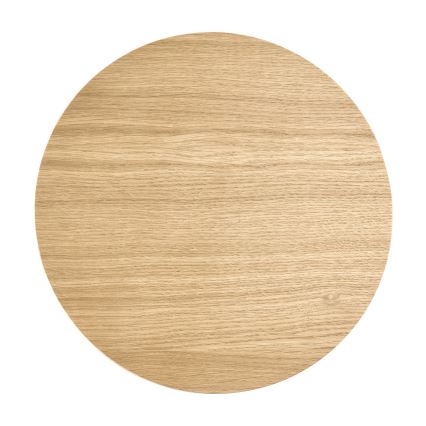 Zidna svjetiljka LUNA 4xG9/8W/230V, promjer 40 cm, hrast
