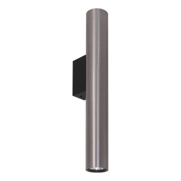 Zidna svjetiljka LUNGOMARE 2xGU10/10W/230V matni krom