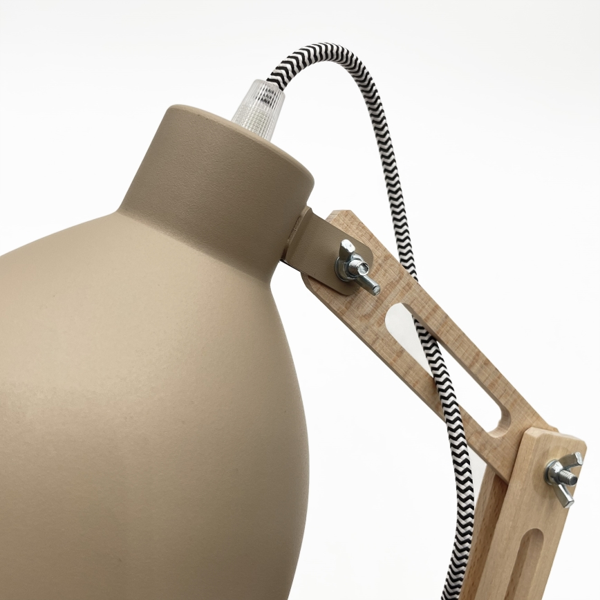 Zidna svjetiljka MARCELLO 1xE27/15W/230V, bež