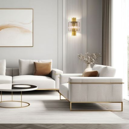 Zidna svjetiljka MARGOT 2xE14/40W/230V zlatna