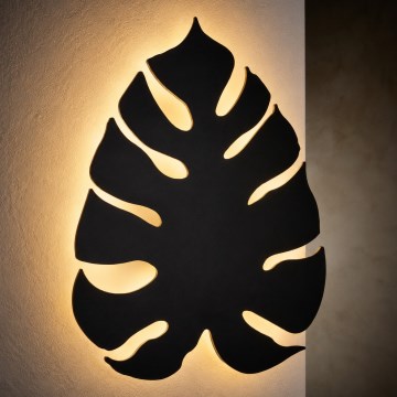 Zidna svjetiljka MONSTERA 3xG9/6W/230V crna