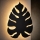 Zidna svjetiljka MONSTERA 3xG9/8W/230V crna