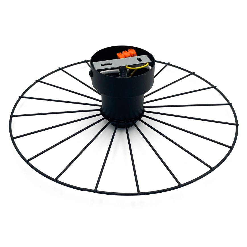 Zidna svjetiljka MONTANA 1xE27/15W/230V pr. 30 cm crna