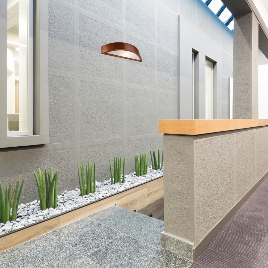 Zidna svjetiljka NATURAL 1xE27/60W/230V borovina/smeđa