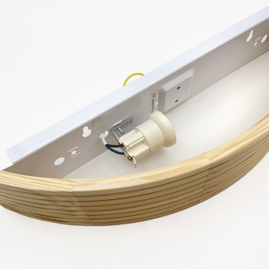 Zidna svjetiljka NATURAL MODERN 1xE27/15W/230V borovina
