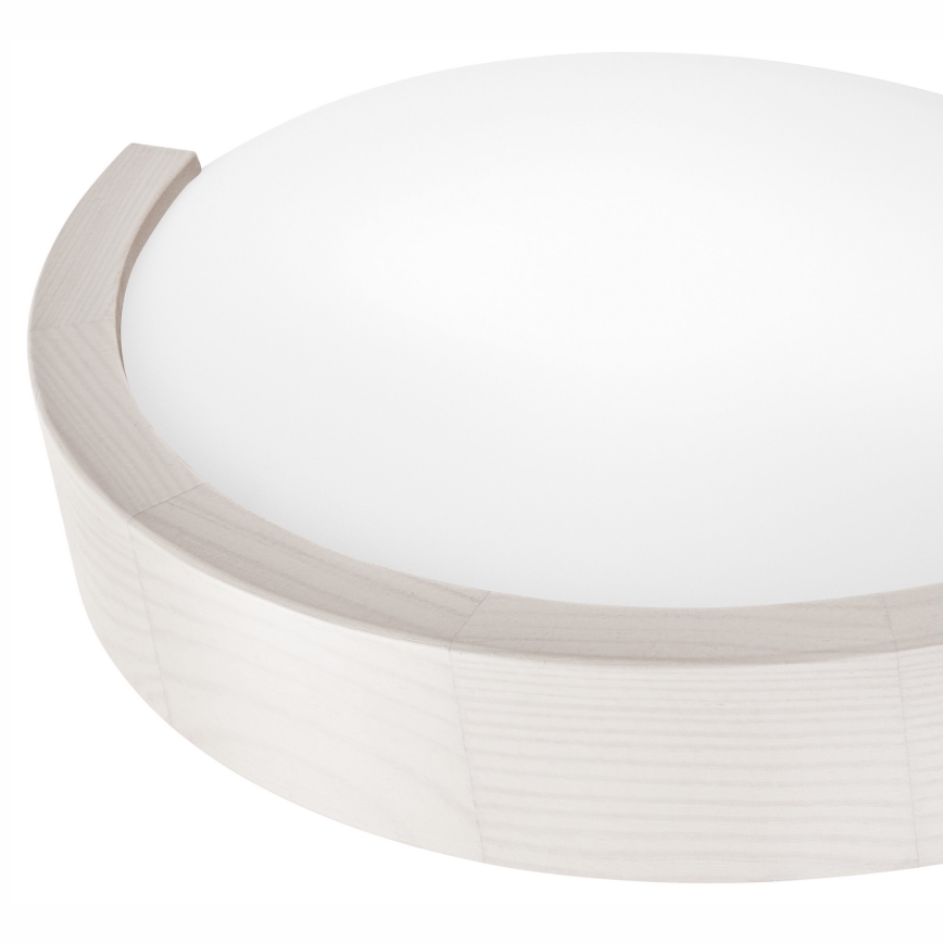Zidna svjetiljka NATURAL SLIM 1xE27/60W/230V bor/bijela