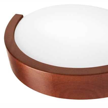 Zidna svjetiljka NATURAL SLIM 1xE27/60W/230V bor/smeđa