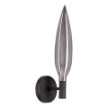 Zidna svjetiljka NORDIC 1xG9/5W/230V crna/dimno-siva