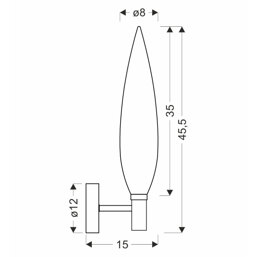 Zidna svjetiljka NORDIC 1xG9/5W/230V crna/pepeljasto bež