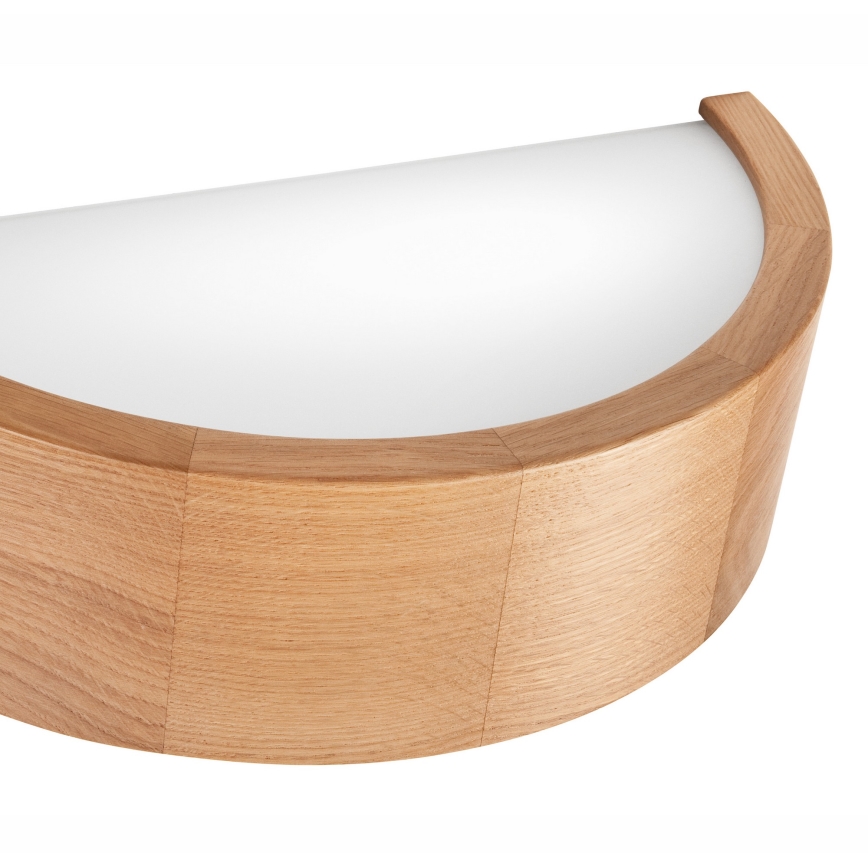 Zidna svjetiljka OAK 1xE27/60W/230V hrast