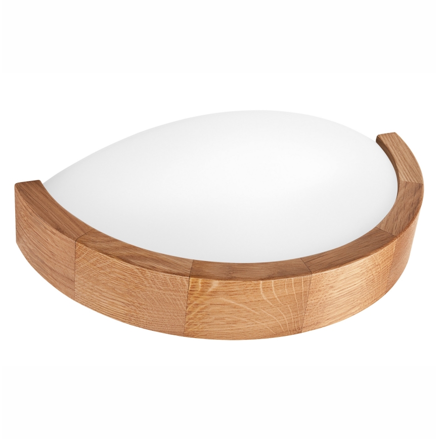 Zidna svjetiljka OAK SLIM 1xE27/60W/230V hrast