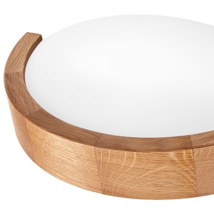 Zidna svjetiljka OAK SLIM 1xE27/60W/230V hrast