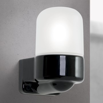 Zidna svjetiljka OSTIA 1xE27/40W/230V crna