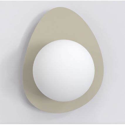 Zidna svjetiljka OVO 1xG9/8W/230V bež