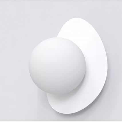 Zidna svjetiljka OVO 1xG9/8W/230V bijela