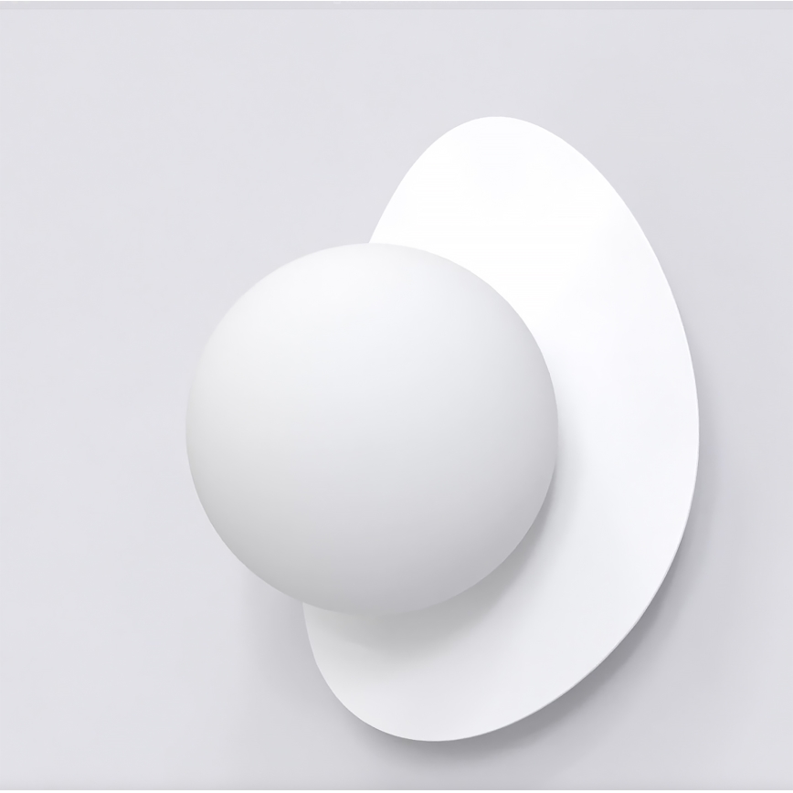 Zidna svjetiljka OVO 1xG9/8W/230V bijela