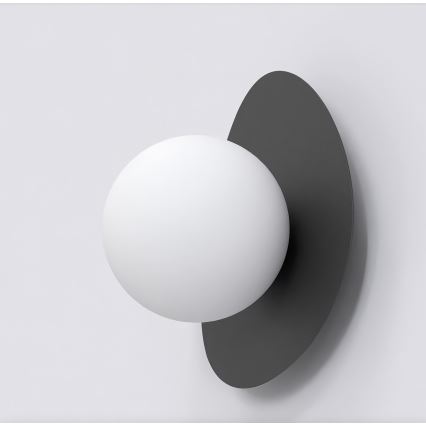 Zidna svjetiljka OVO 1xG9/8W/230V crna