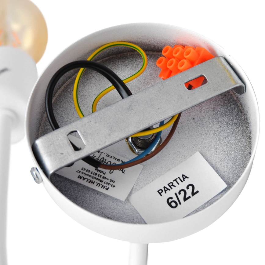 Zidna svjetiljka OXFORD 1xE27/15W/230V bijela