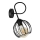 Zidna svjetiljka OXFORD 1xE27/15W/230V crna