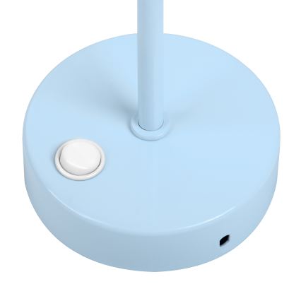Zidna svjetiljka OXFORD 1xE27/15W/230V plava