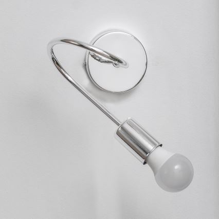 Zidna svjetiljka OXFORD 1xE27/15W/230V sjajni krom