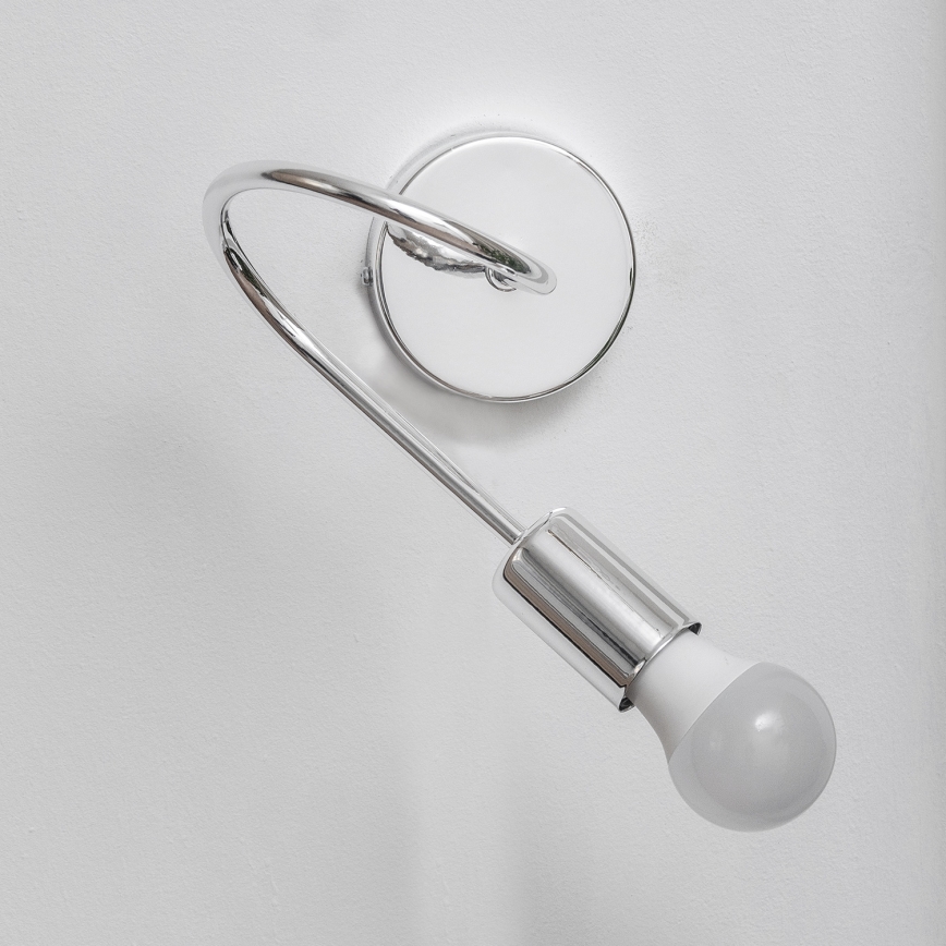 Zidna svjetiljka OXFORD 1xE27/15W/230V sjajni krom